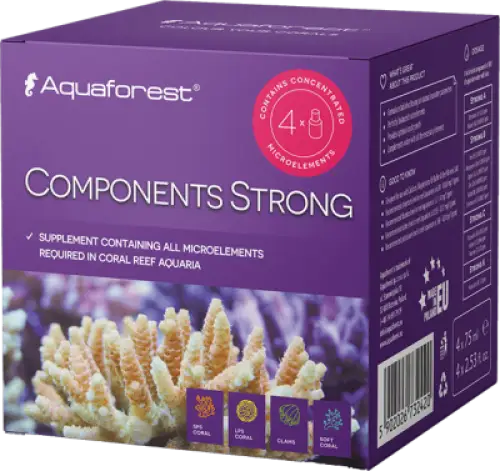 AF COMPONENTS STRONG 4x75ml - contains components A B C K