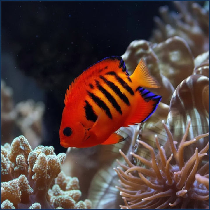 Flame angel (Centropyge loricula)