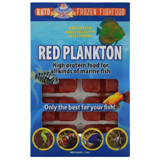 Ruto Red Plankton Blister Pack 100g (pakaste) - Kalanruoka
